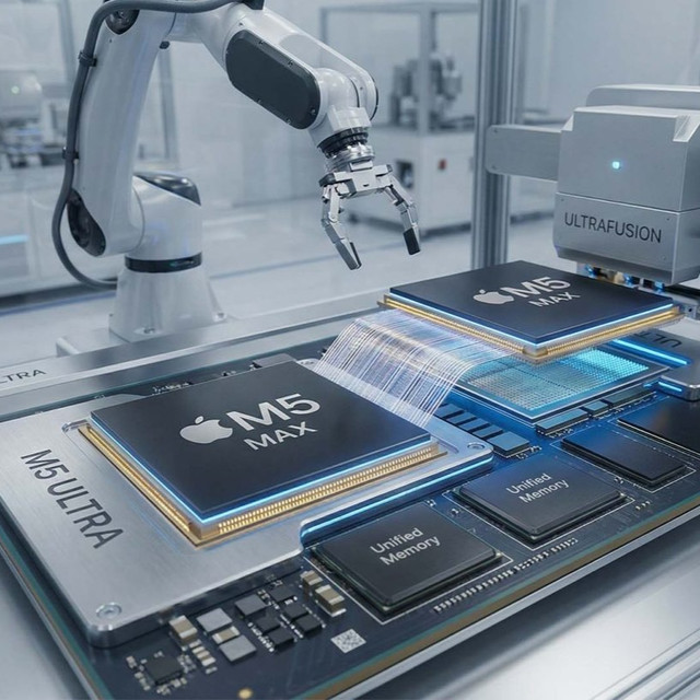 M5 Ultra! Apple เตรียมใช้ UltraFusion เชื่อมชิปเข้าด้วยกัน