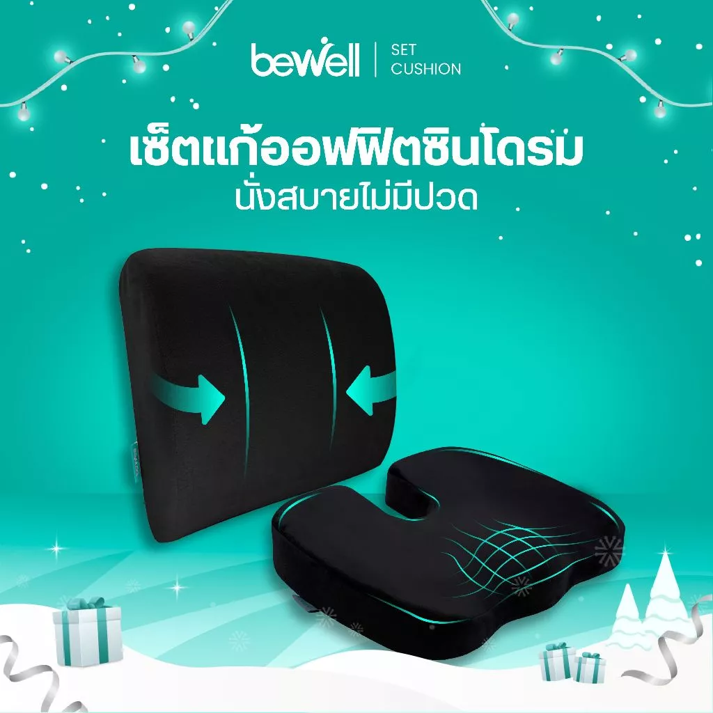 เจาะลึก Bewell เบาะรองหลังเพื่อสุขภาพ