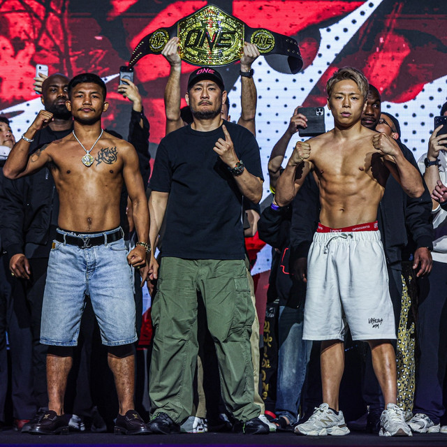 พร้อมรบ! รถถัง-ทาเครุ ผ่านตาชั่งฉลุย เตรียมเปิดศึกชิงแชมป์โลก ONE ซามูไร 1 พุธนี้