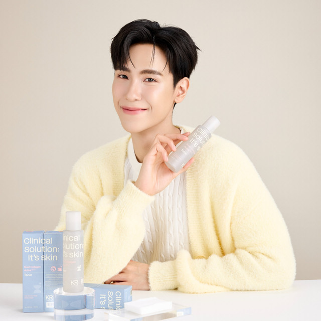 It'S SKIN เปิดตัว จูเนียร์ ปณชัย ตัวแทนโทนเนอร์ใหม่ผิวโกลว์