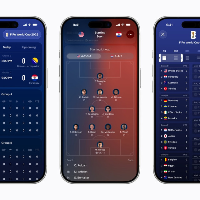 Apple Sports ขยายเพิ่มกว่า 90 ประเทศทั่วโลก