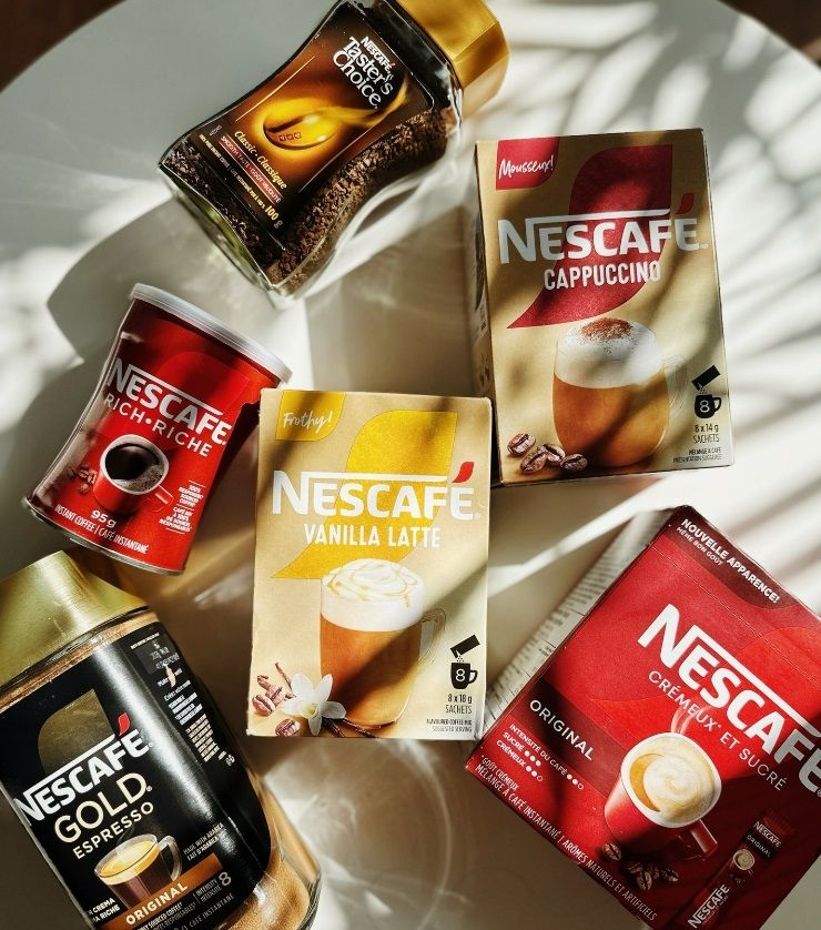 Nescafé แบบซอง vs ขวด พร้อมชง