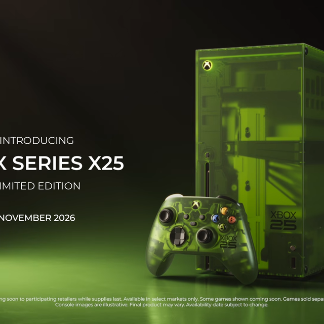 Xbox อายุ 25 ปี เปิดตัวเครื่องรุ่นพิเศษสีเขียวใสย้อนยุค