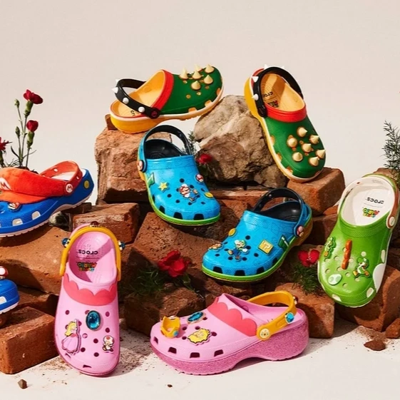 Nintendo และ Crocs เปิดคอลเลกชัน Super Mario พร้อมรองเท้าธีมตัวละครดัง