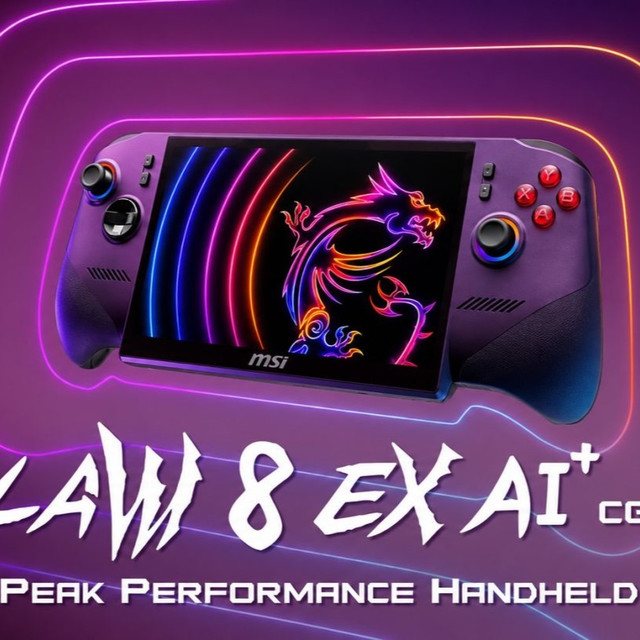 MSI Claw 8 EX AI+ เปิดราคาสูงถึง 55,000 บาท แพงกว่าเดิมเกือบเท่าตัว