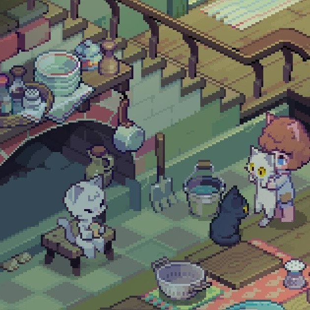 Meowstead เกมแมวสุดชิล ปรุงอาหาร ตกแต่งบ้าน และใช้ชีวิตริมทะเล