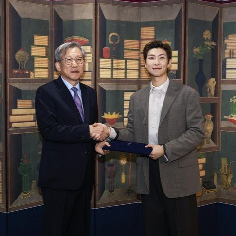 RM โกลบอลแอมบาสเดอร์พิพิธภัณฑ์แห่งชาติเกาหลี