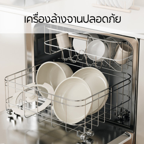 Redchef ชุดเครื่องครัวหินเซรามิกแบบไม่ติดด้ามจับที่ถอดออกได้ (8 ชิ้น) ปลอดสารพิษ, PFAS& PTFE& PFOA ฟรีเหมาะสําหรับเตาทั้งหมด (แก๊ส, ไฟฟ้า & Induction) Image6