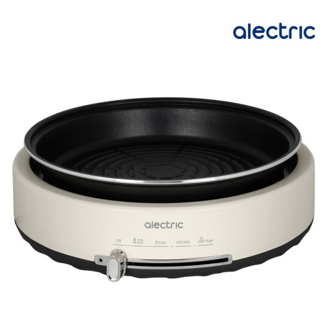 Alectric หม้อไฟฟ้าอเนกประสงค์ ชาบู ปิ้งย่าง นึ่ง ความจุ 5 ลิตร รุ่น ST-1 - รับประกัน 3 ปี Image7