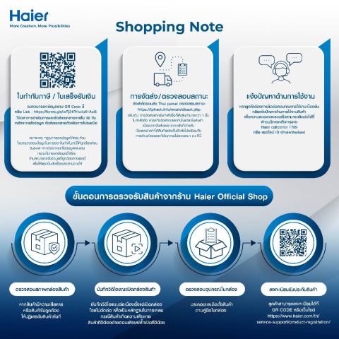 [ใช้HAIE300JAลด300]Haier ตู้เย็น 1 ประตู ขนาด 149 ลิตร ความจุ 5.3 คิวรุ่น EHRA147ONL Image4