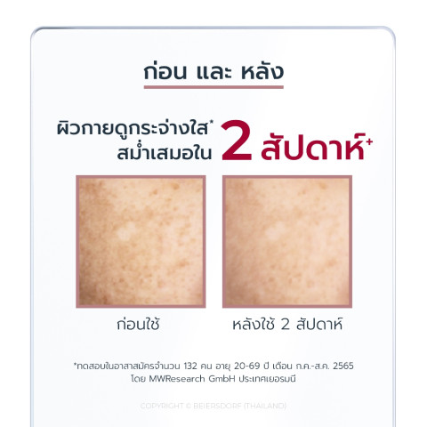 Eucerin SPOTLESS BRIGHTENING THIAMIDOL SKIN TONE PERFECTING BODY LOTION 250ML บอดี้โลชั่นบำรุงผิวกระจ่างใส Image6