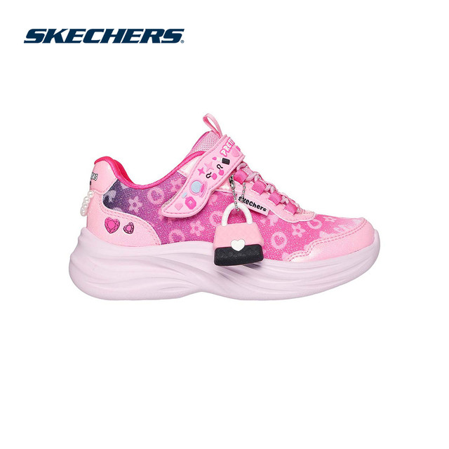 Skechers สเก็ตเชอร์ส รองเท้าเด็กผู้หญิง Girl Power Jams 2.0 Shoes - 302199L-PKMT