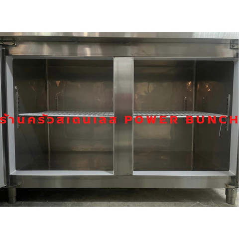 ตู้แช่สเตนเลส 120-150 ซม.ตู้แช่เย็น ตู้แช่แข็งแบบเคาเตอร์เตรียมทำอาหารด้านบนได้ Counter Fridge Image3