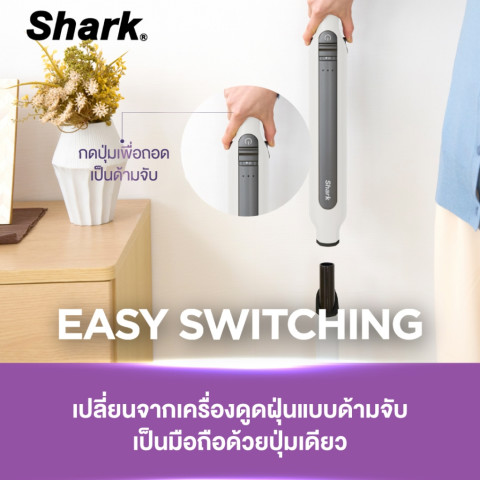 Shark EvoPower ADV เครื่องดูดฝุ่นไร้สาย HybridClean, Multi-Surface CS601 Image5
