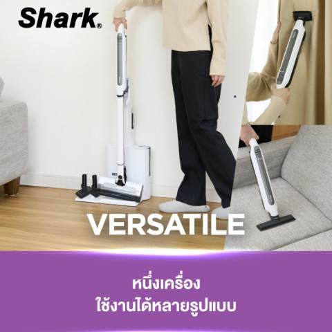 Shark EvoPower ADV เครื่องดูดฝุ่นไร้สาย HybridClean, Multi-Surface CS601 Image4