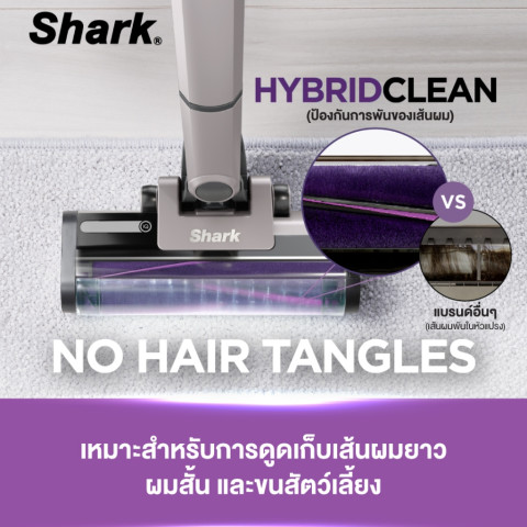 Shark EvoPower ADV เครื่องดูดฝุ่นไร้สาย HybridClean, Multi-Surface CS601 Image3
