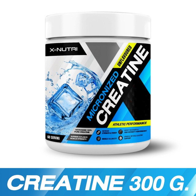 X-NUTRI Creatine ครีเอทีน 300กรัม Micronized Creatine Unflavored