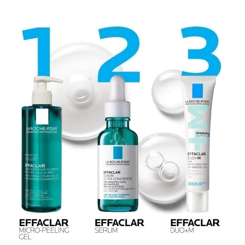 ลา โรช-โพเซย์ La Roche-Posay EFFACLAR SERUM 30ml. เซรั่ม 3พลังโมเลกุลสลายสิวอุดตันที่ต้นตอ 30ml.(เซรั่มบำรุงผิวหน้า) Image7
