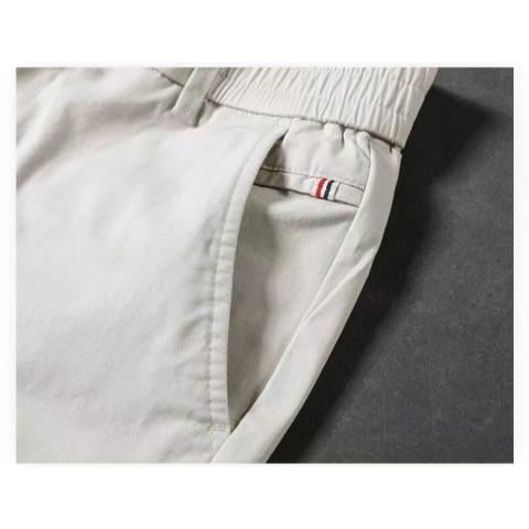 กางเกงขาสั้นผู้ชาย เอวยางยืด กางเกง ขาสั้น ชาย ผ้ายืด Image8