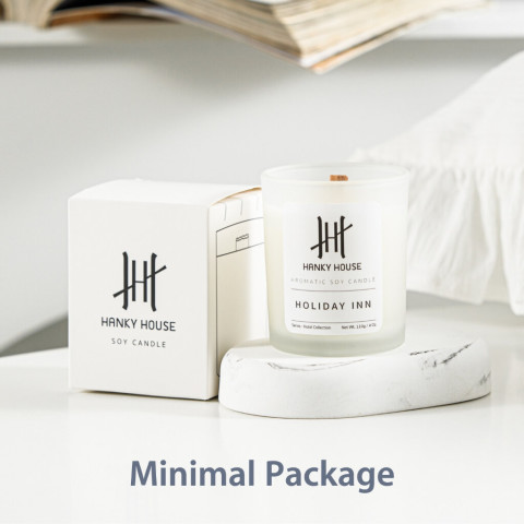 Hanky House เทียนหอม กลิ่นโรงแรมหรู Soy wax Scent Candle เทียนหอมอโรม่า ไขถั่วเหลือง Candle Image2