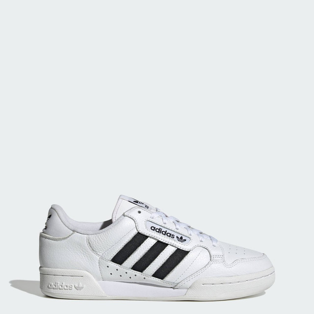 adidas ไลฟ์สไตล์ รองเท้า Continental 80 Stripes ผู้ชาย สีขาว JQ9064