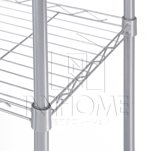 InnHome ชั้นวางของ 4 ชั้นวางคร่อมไมโครเวฟ อเนกประสงค์ รับน้ำหนักได้มาก 120Kg ขนาด 120x56x35cm รุ่น Z4 Image8