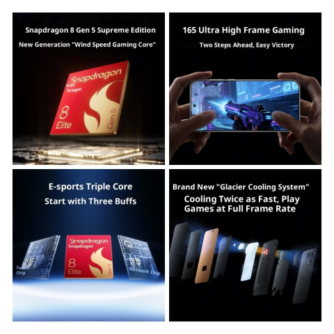 Global Rom OnePlus 15 Snapdragon 8 Elite Gen 5 6.78 inch 7300mAh 120W OnePlus 13 Snapdragon 8 Elite Image3