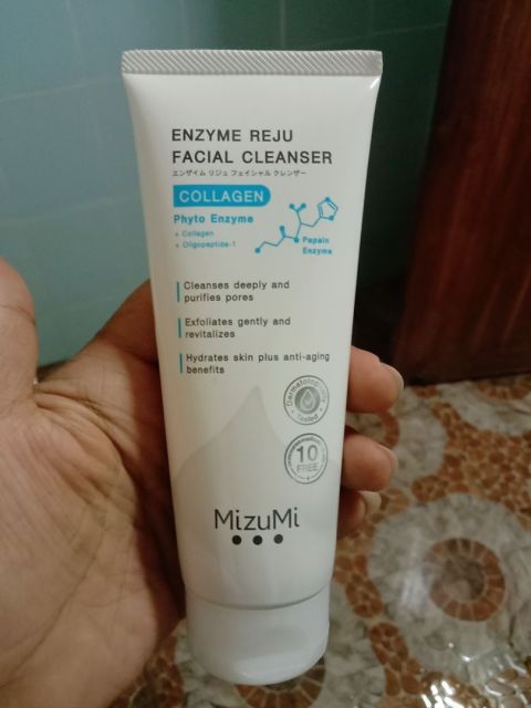 MizuMi Enzyme Reju Facial Cleanser Collagen 100 ml.วิปโฟมฟองนุ่ม เผยผิวเรียบเนียนนุ่ม ชุ่มชืน Image13