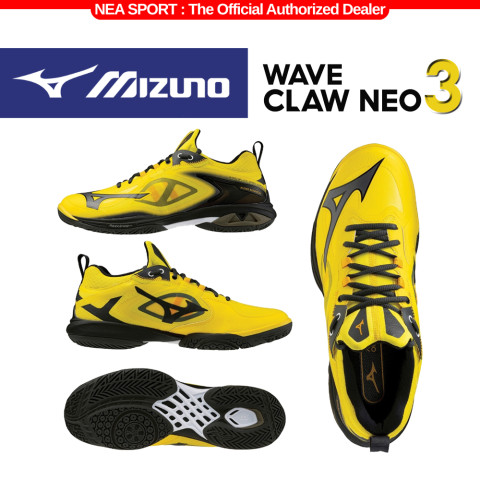 [รุ่น Signature] MIZUNO Badminton Wave Claw Neo 3 หน้ากว้าง รองเท้าแบด มิซูโน่ Image7