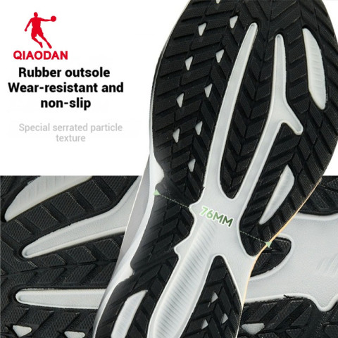 Qiaodan DS2 รองเท้าวิ่งผู้ชาย Cushion นุ่ม Bounce หน้าเท้ากว้าง น้ำหนักเบา คุ้มค่า สบายQXB023253217R Image4