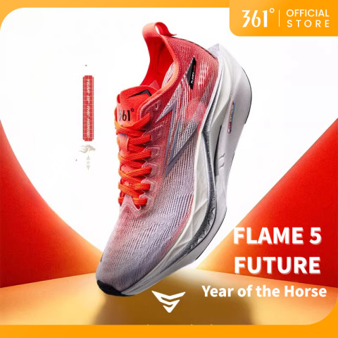【Release on 12.27】361 Degrees Flame 5.0 Future รองเท้าวิ่งผู้ชายและผู้หญิงรองเท้ากีฬา 672612207 Image1