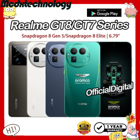 Realme GT8 Pro Snapdragon 8 Elite Gen 5 Realme GT8 7200 mAh Realme GT 7 Pro Realme GT7 Pro Racing Edition Realme GT7 Image1