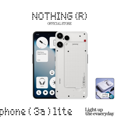 Nothing Phone (3a) Lite 8+128, 8+256GB โทรศัพท์มือถือ Smartphone รับฟรีของแถมจำนวนจำกัด Image2
