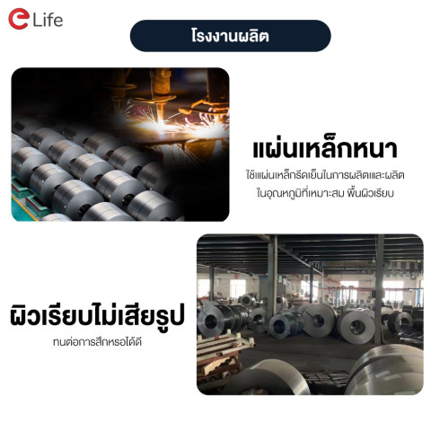 Elife ชั้นวางของ [ออกใบกำกับภาษีได้] 3/4/5ชั้น หนาขึ้น ชั้นวางของ ชั้นวางสินค้า ชั้นวางของเหล็ก ใช้โกดัง Image7