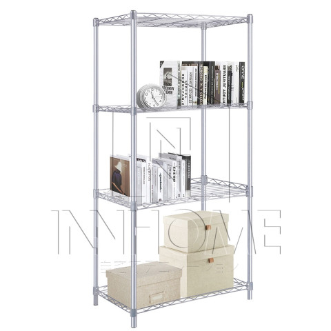 InnHome ชั้นวางของ 4 ชั้นวางคร่อมไมโครเวฟ อเนกประสงค์ รับน้ำหนักได้มาก 120Kg ขนาด 120x56x35cm รุ่น Z4 Image3