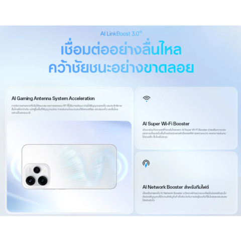 Oppo Reno15 5G ( 12+256GB ,12+512GB ) AI Phone เครื่องใหม่ ของแท้ รับประกันศูนย์ 1 ปี ส่งฟรี ออกใบกำกับภาษีได้ NET PLUS Image5