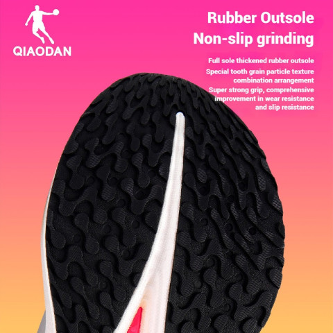 Qiaodan LH600 รองเท้าวิ่งผู้ชายพื้นหนาเบาะกว้าง Stable Jogging Breathable QXB023253213ร Image3
