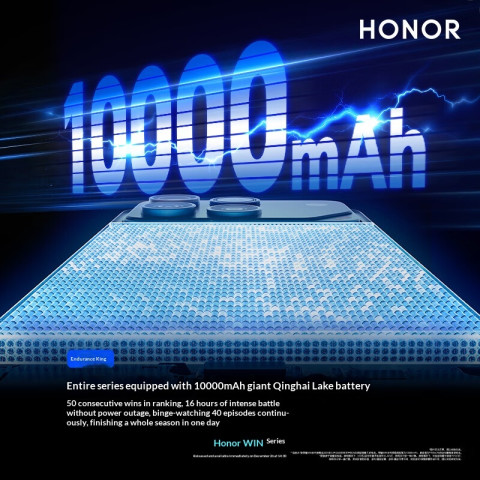 Honor WIN Snapdragon 8 Elite Gen 5 Honor WIN RT Snapdragon 8 Elite MagicOS 10 6.83" OLED 10000 mAh Image7