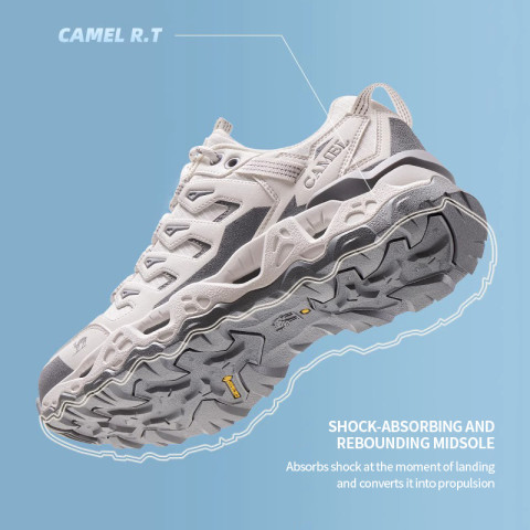 CAMEL SPORTS รองเท้าเดินป่ากลางแจ้ง ระบายอากาศได้ดี ทนทาน เหมาะสำหรับการปีนเขาและการออกกำลังกายกลางแจ้ง Image3