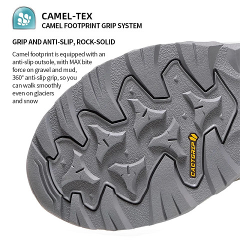 CAMEL SPORTS รองเท้าเดินป่ากลางแจ้ง ระบายอากาศได้ดี ทนทาน เหมาะสำหรับการปีนเขาและการออกกำลังกายกลางแจ้ง Image6