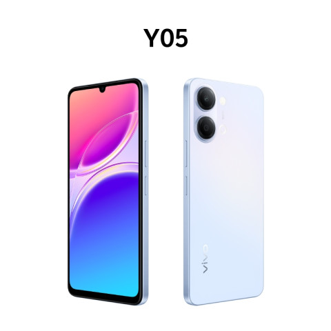 ใหม่! vivo Y05 (4+64/128GB) วีโว่ แบตเตอรี่ 6500mAh | โครงสร้างกันกระแทกรอบด้าน | ทนน้ำทนฝุ่น IP65 Image3