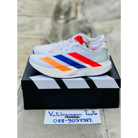 📍[พร้อมส่งจากไทย🇹🇭][มีส่งด่วนวันเดียว🚚] รองเท้าวิ่ง Adidas Adizero EVO SL มือ1 ของแท้ 100% Image3