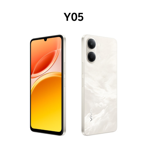ใหม่! vivo Y05 (4+64/128GB) วีโว่ แบตเตอรี่ 6500mAh | โครงสร้างกันกระแทกรอบด้าน | ทนน้ำทนฝุ่น IP65 Image2