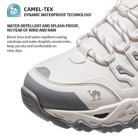 CAMEL SPORTS รองเท้าเดินป่ากลางแจ้ง ระบายอากาศได้ดี ทนทาน เหมาะสำหรับการปีนเขาและการออกกำลังกายกลางแจ้ง Image4