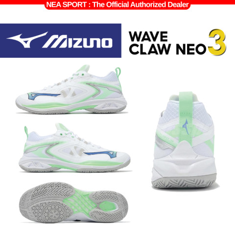 [รุ่น Signature] MIZUNO Badminton Wave Claw Neo 3 หน้ากว้าง รองเท้าแบด มิซูโน่ Image6