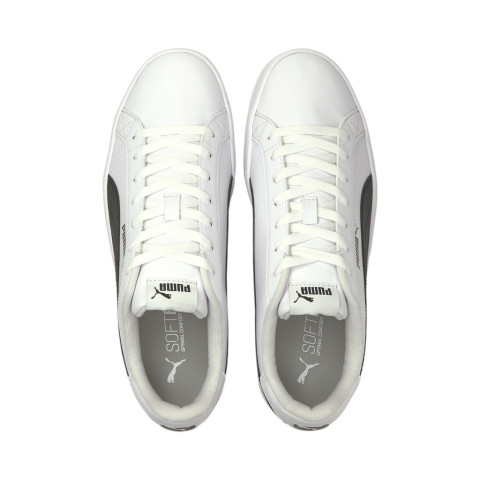 PUMA BASICS - รองเท้ากีฬาข้อต่ำ Smash Vulcanised V3 สีดำ - 38075202 Image6