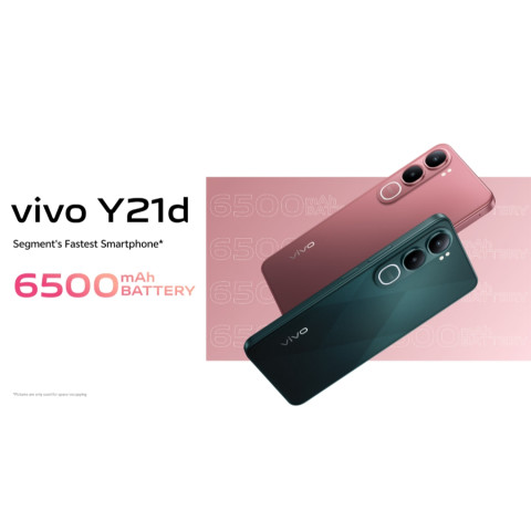 Vivo Y21d (6/128GB) (6/256GB) หน้าจอ 6.68 นิ้ว แบต 6,500 mAh ประกันศูนย์ 1 ปี Image2
