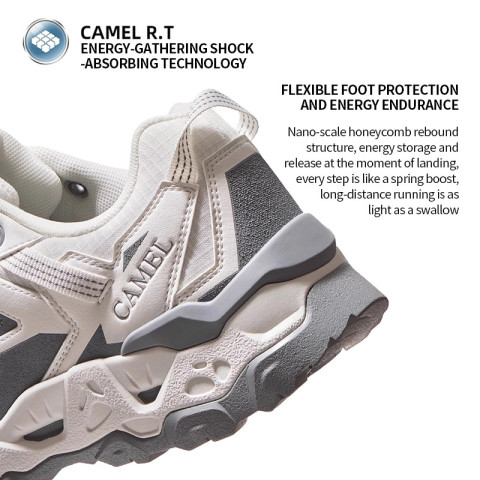 CAMEL SPORTS รองเท้าเดินป่ากลางแจ้ง ระบายอากาศได้ดี ทนทาน เหมาะสำหรับการปีนเขาและการออกกำลังกายกลางแจ้ง Image5