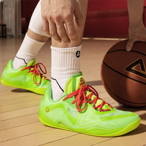 PEAK "Unmatched" รองเท้าบาสเกตบอล ข้อต่ำ พีค เบาและบางที่สุด พื้นทนปูน ตอบสนองไว ควบคุมการเคลื่อนไหวดี DA510561 DA521001 Image4