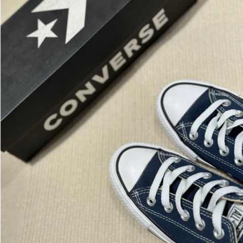 ของแท้ 100%🔥CONVERSE Chuck Taylor All Star OX BLACK WHITE 101000 รองเท้าผ้าใบ ชาย หญิง Image5